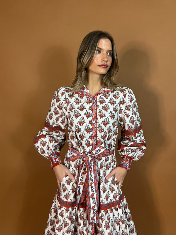 Painted Muse Midi Dress