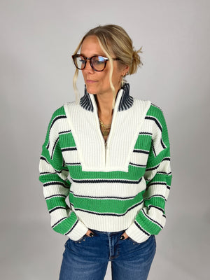 Playmaker Stripe Pullover