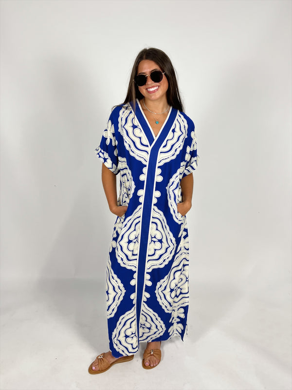 Vicki V-Neck Maxi Dress