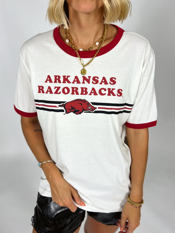 Arkansas Razorbacks Varsity Tee