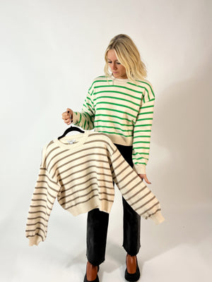 It Girl Stripe Sweater