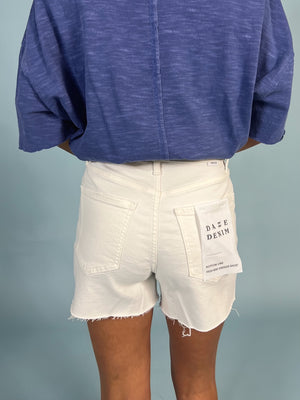 Bottom Line High Rise Shorts | Marshmallow