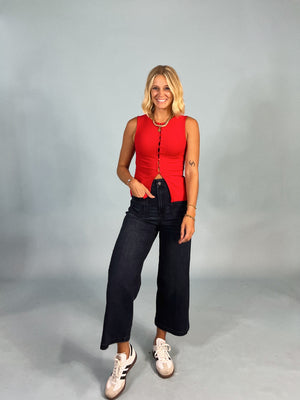 Audrey Cropped Wide Leg | Dear John