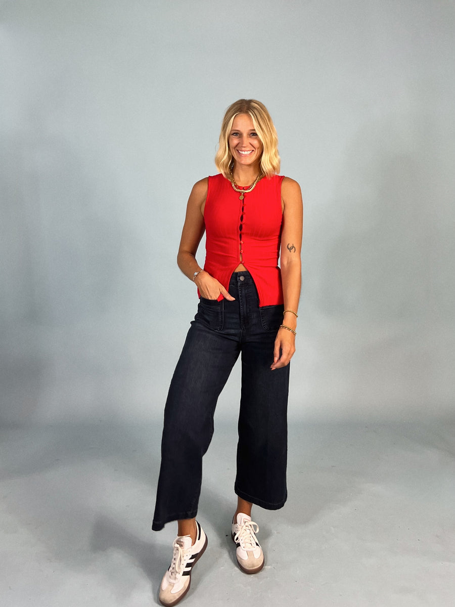 Audrey Cropped Wide Leg | Dear John