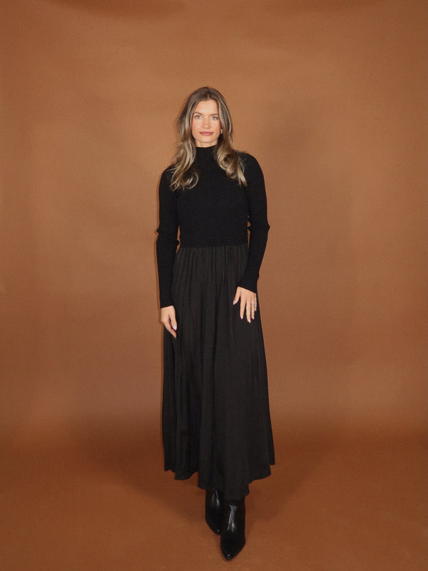 Kit Pleated Maxi Dress