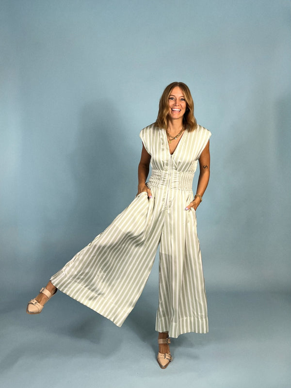 Jo Jo Stripe Jumpsuit