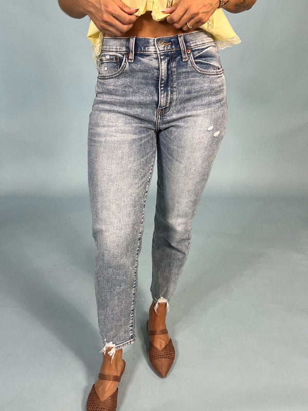 Straight Up High Rise Denim | New Flame Vintage