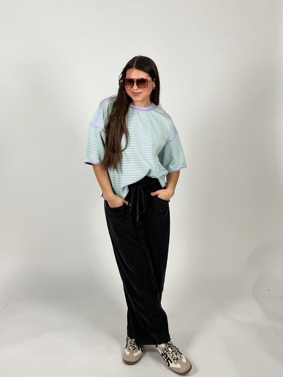 On Repeat Barrel Pants