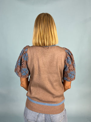 Mixed Signals Knit Top