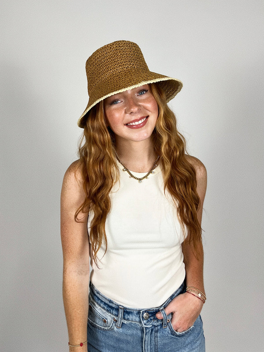Preston Crochet Bucket Hat