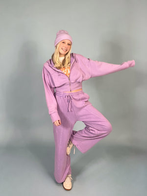 Color Me Purple Sweat Set