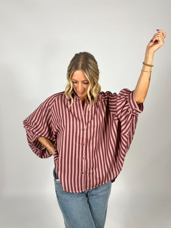 Backstory Stripe Blouse