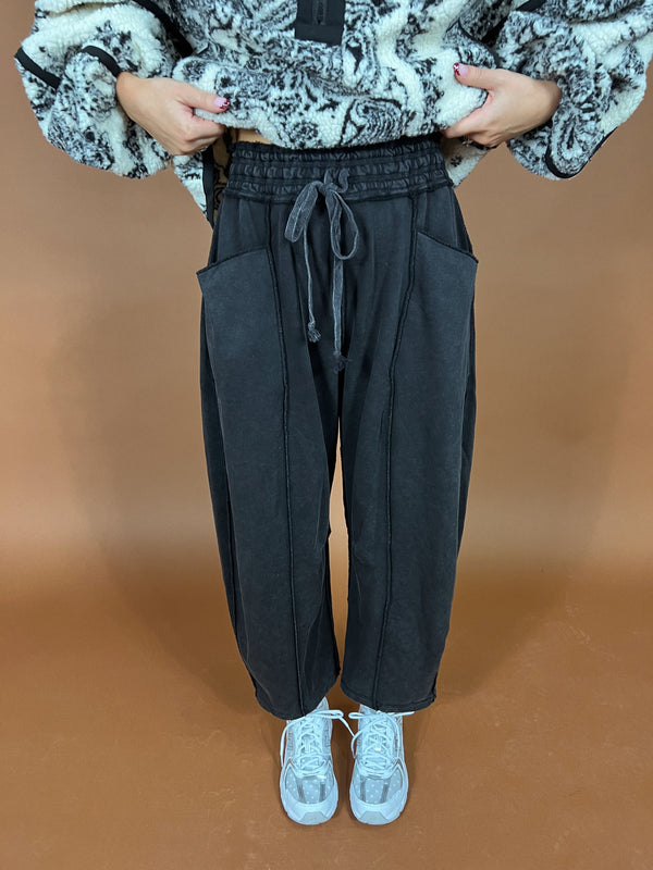 On Repeat Barrel Pants