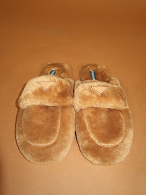 Soulmate Fur Mule Slippers