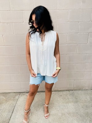 Free the Hem Sleeveless Top