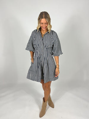 Stripe Scene Mini Dress
