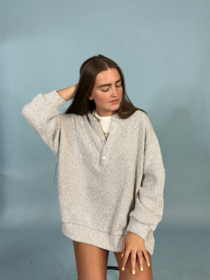 Stay In Henley Pullover