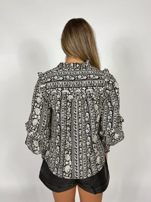 Max Printed L/S Top