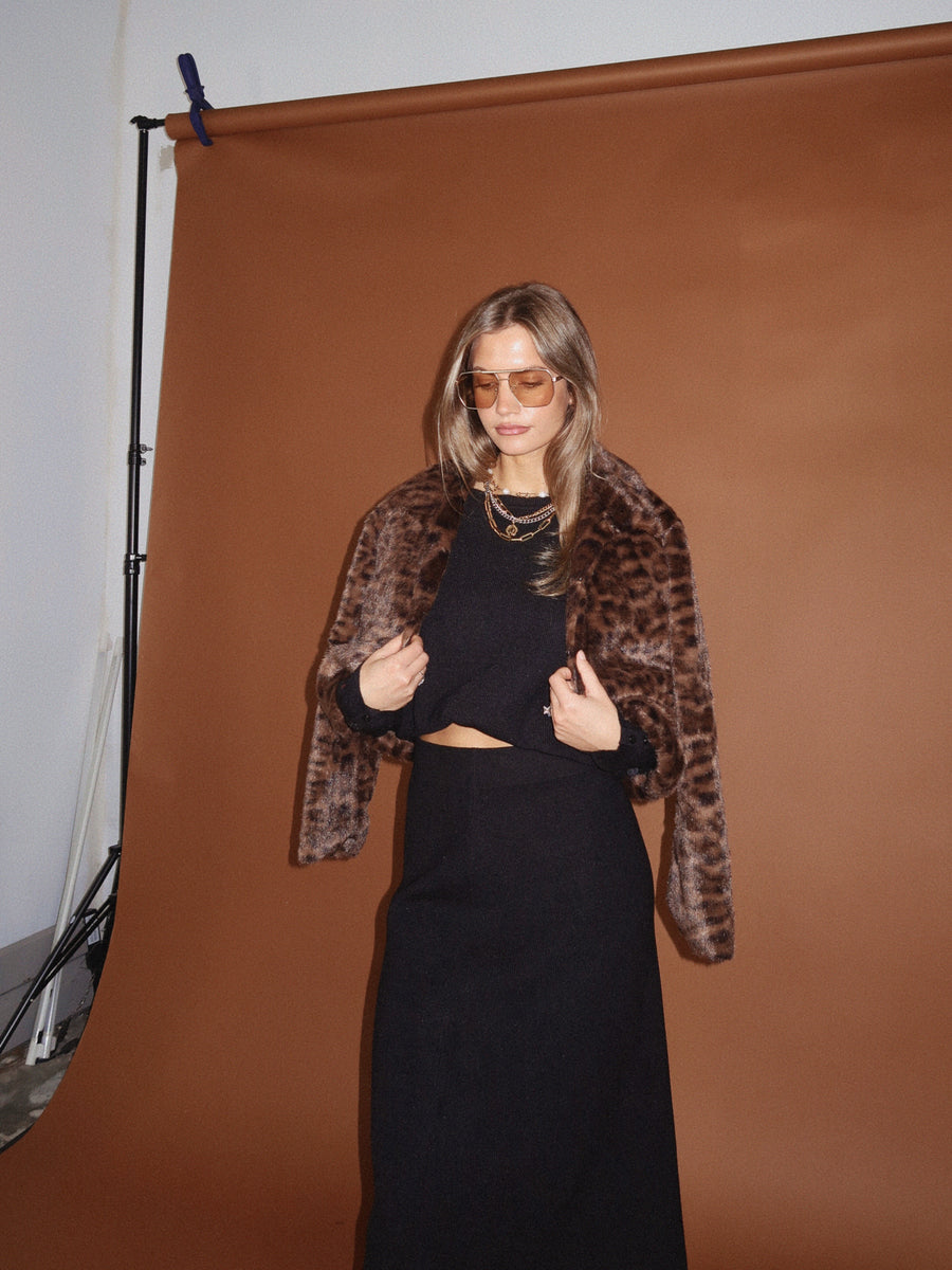 Night Safari Fur Coat