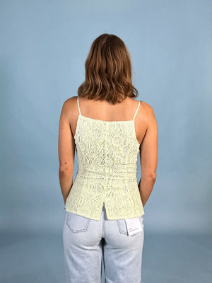 With Lime Please Lace Top