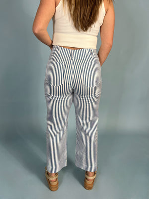 Montauk Stripe High Waist Pants