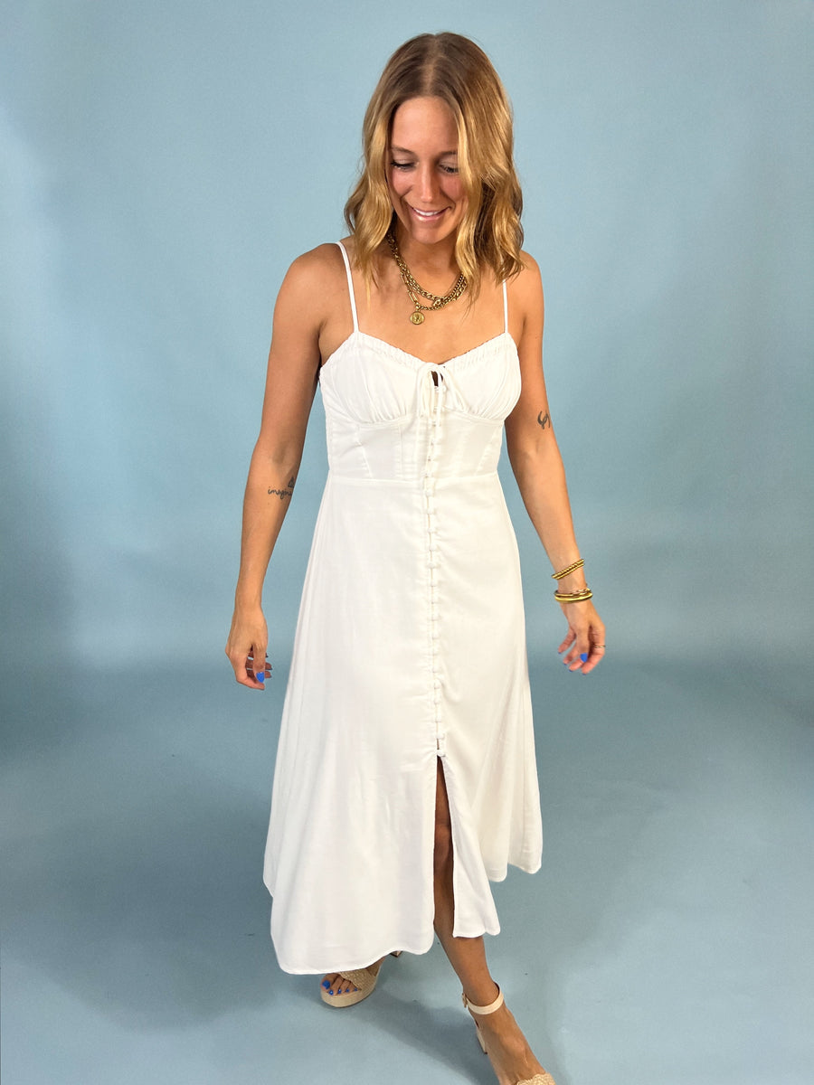 Sweetheart Midi Dress