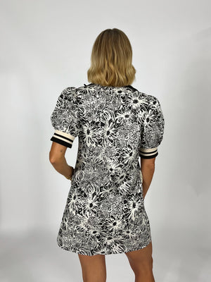 Off The Press Collared Dress