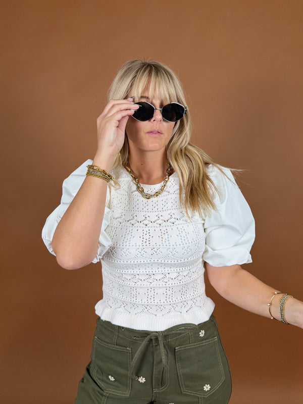 Call Me Puff Sleeve Top