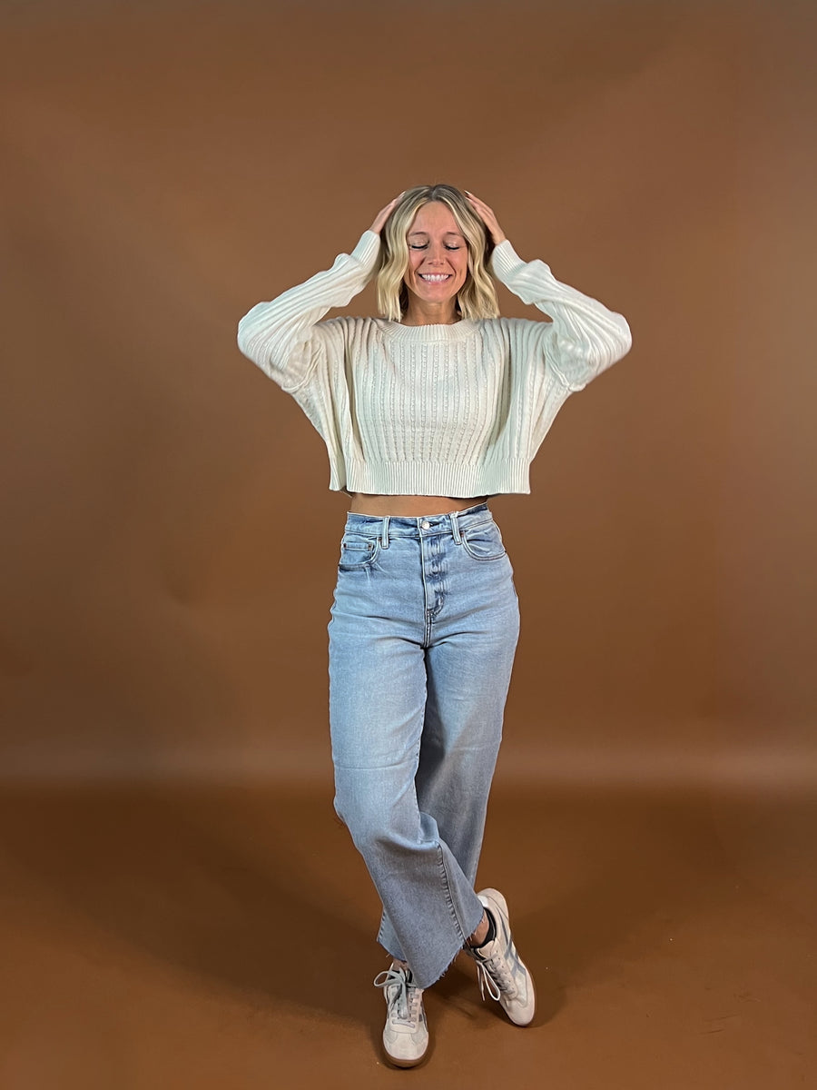 Matilda Cropped Sweater