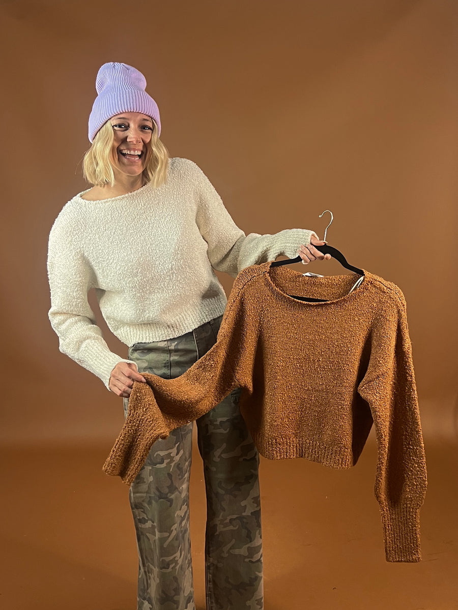 Celeste Cropped Sweater