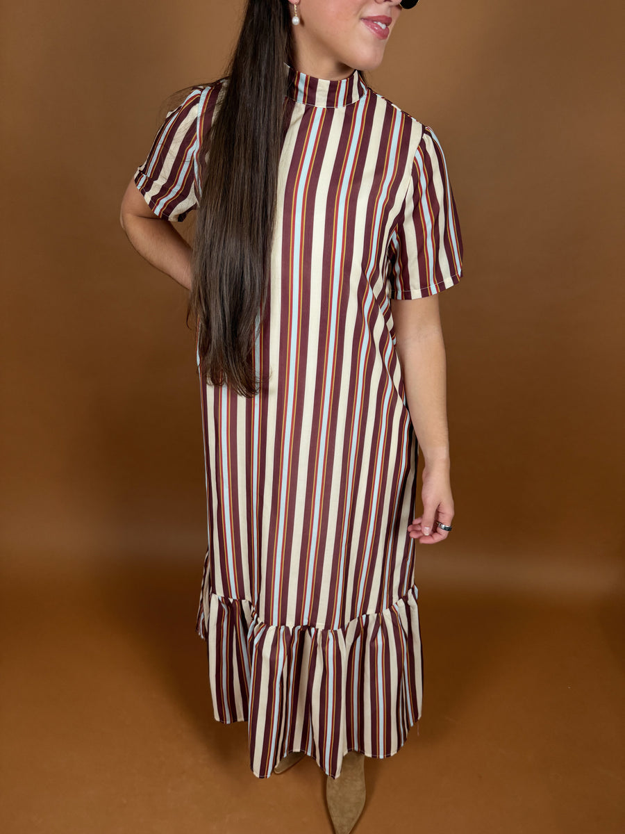 In Good Form Stripe Dress