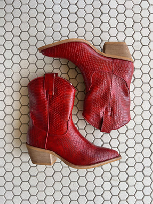 Karlie Red Boot
