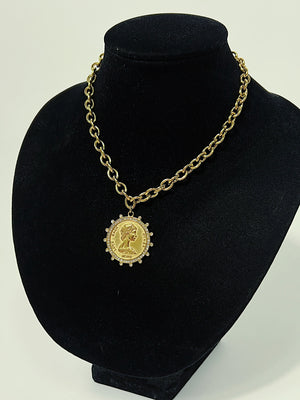 Small Coin Necklace
