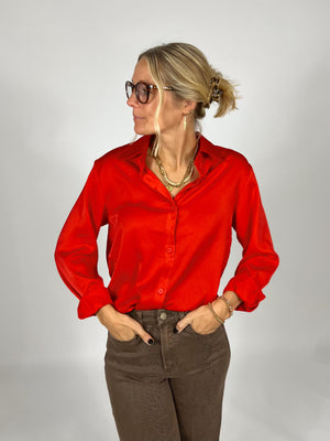 Everyone's Type Button Up Blouse