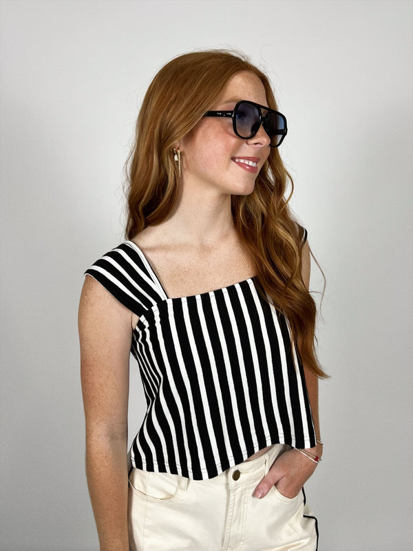 City Limits Stripe Tank