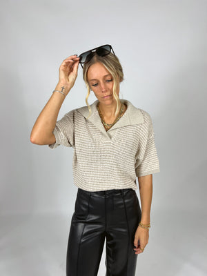 Stay Awhile Knitted Top