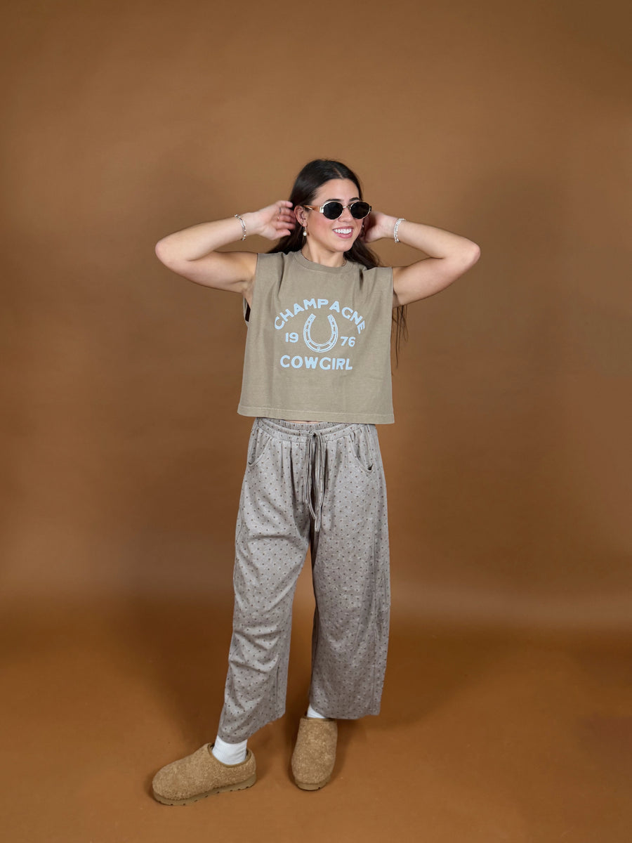 Maybe Today Barrel Leg Pants