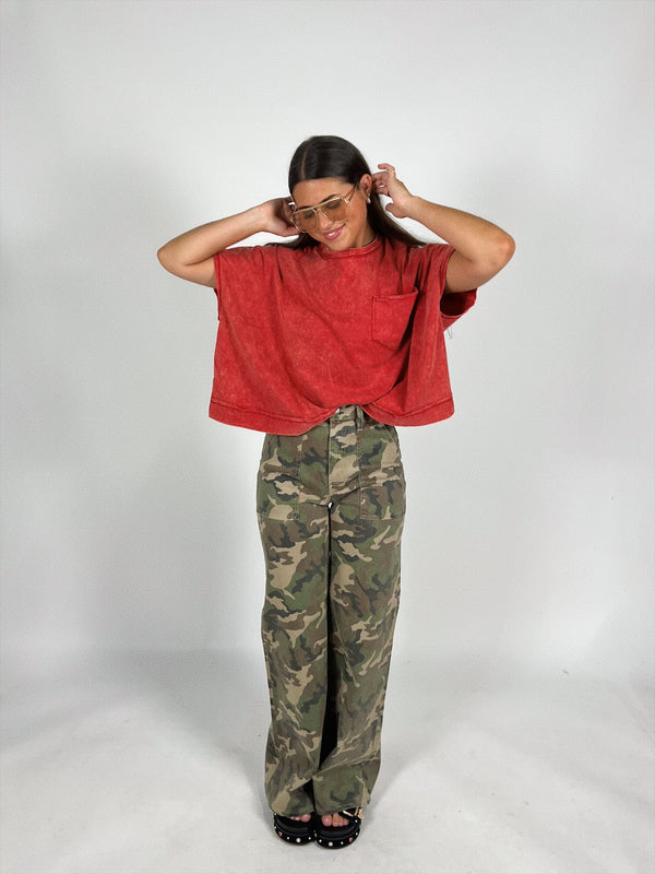 Far Out High Rise Wide Leg | Hideaway