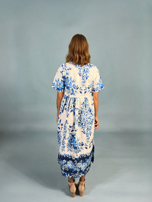 Seaside Front Tie Midi