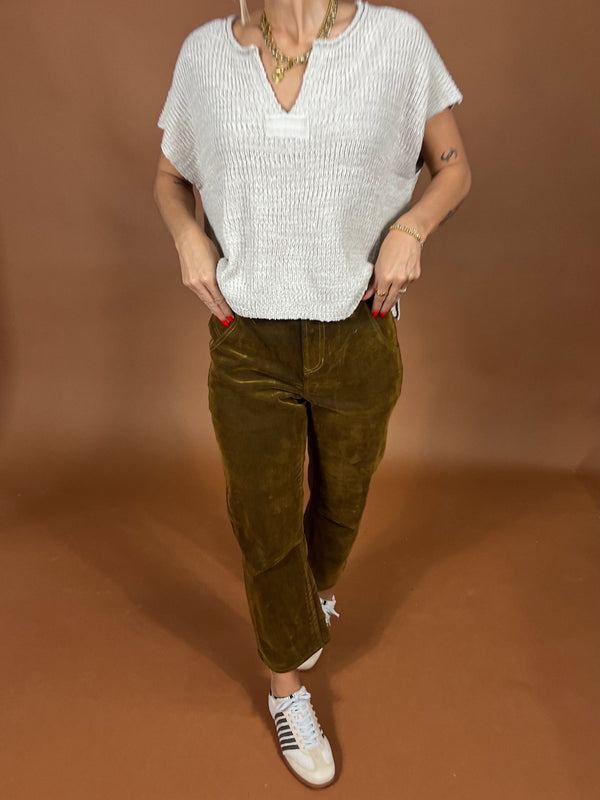 Lasso Barrel Fit Jeans | Brown