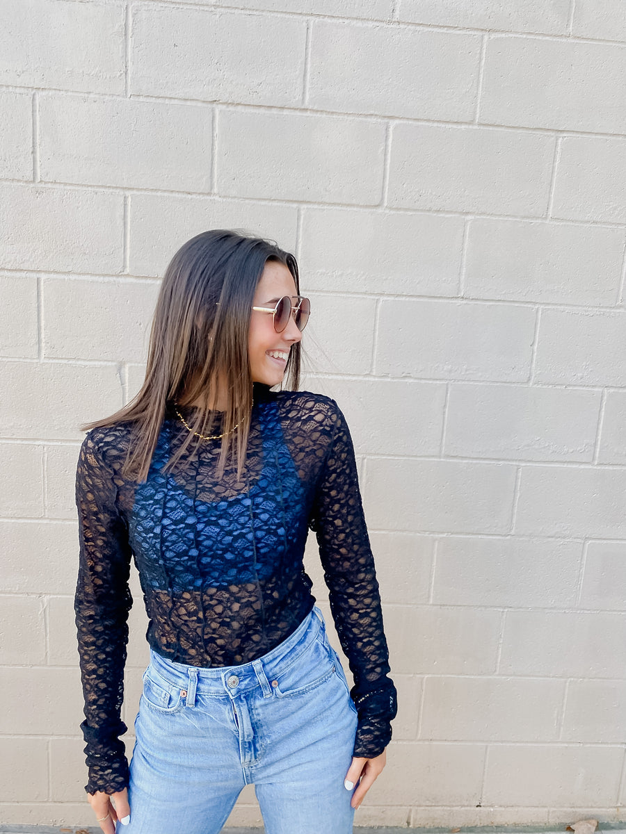 Laid Back Lace Top