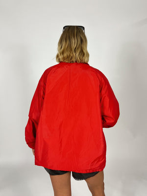 90s Arkansas Razorbacks Rain Jacket