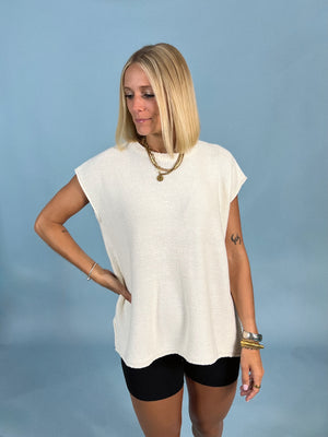 Kit Sweater Cap Sleeve