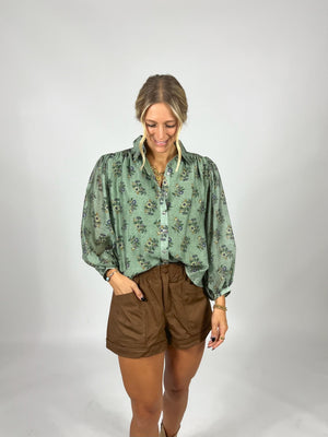 Whimsy Floral Blouse