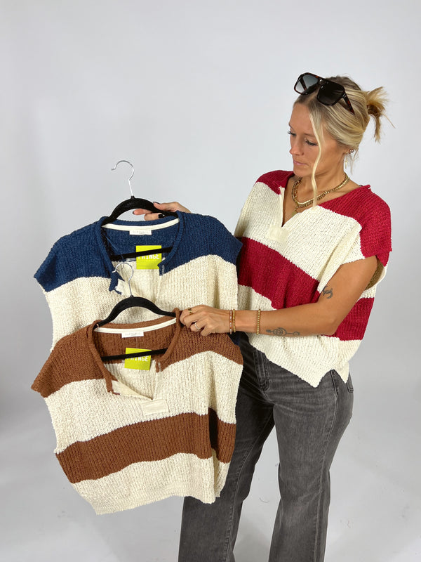 Crisp Muscle Sweater Tank