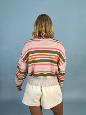 Orchard Stripe Knit Sweater