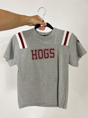 Kids Grey Hogs Tee