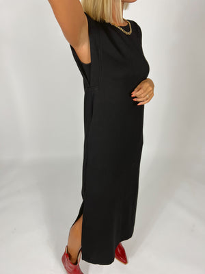 Split Second Jersey Knit Dress