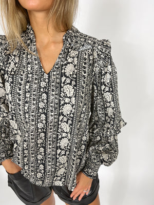 Max Printed L/S Top