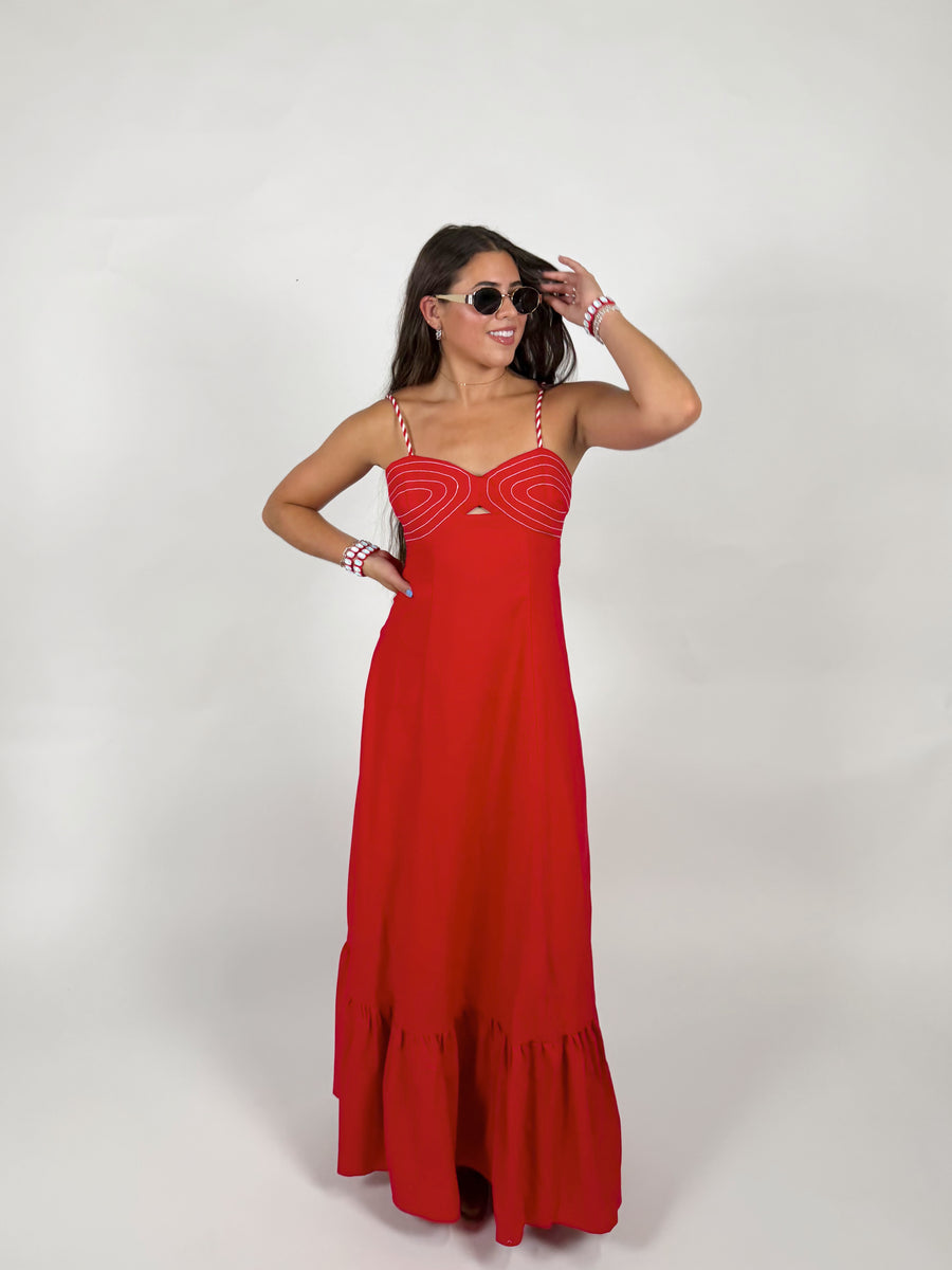 Jolene Braided Strap Maxi